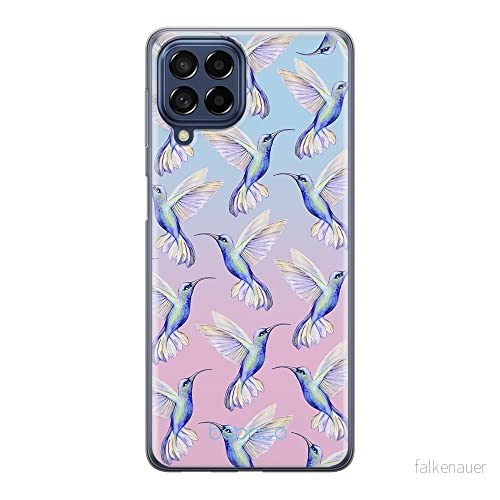 ERT GROUP mobiltelefonfodral för Samsung M53 5G originalt och officiellt licensierat Babaco mönster Hummingbird 002 optimalt anpassad till formen på mobiltelefonen, fodral tillverkad av TPU plast 5905511380960
