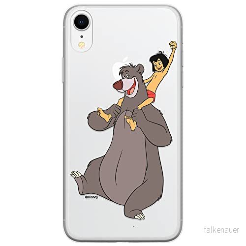ERT GROUP mobiltelefonfodral för Iphone XR originalt och officiellt licensierat Disney mönster Jungle Book 002 optimalt anpassad till formen på mobiltelefonen, gedeeltelijk transparant 5905131199102