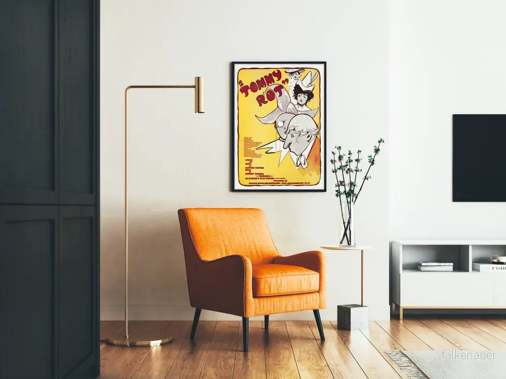 Vintageposter 'Tommy Rot' i art déco-stil - Bild 2