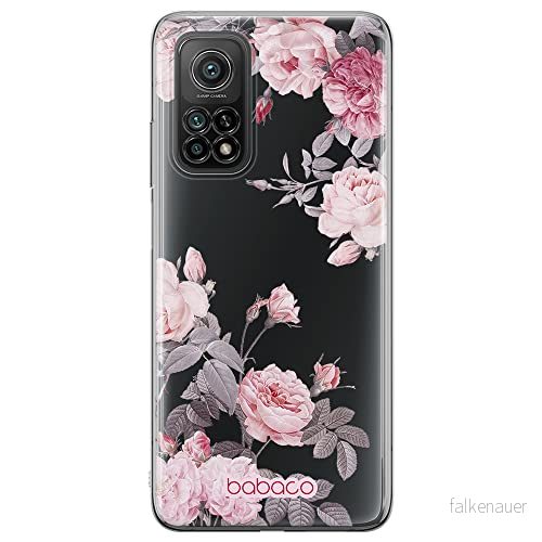 ERT GROUP mobiltelefonfodral för Xiaomi MI 10 LITE originalt och officiellt licensierat Babaco mönster Flowers 055 optimalt anpassad till formen på mobiltelefonen, gedeeltelijk transparant 5905131357014