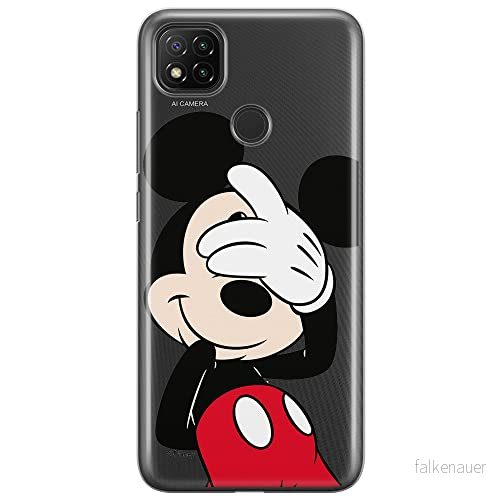 ERT GROUP mobiltelefonfodral för Xiaomi REDMI 9C originalt och officiellt licensierat Disney mönster Mickey 003 optimalt anpassad till formen på mobiltelefonen, gedeeltelijk transparant 5903932312300