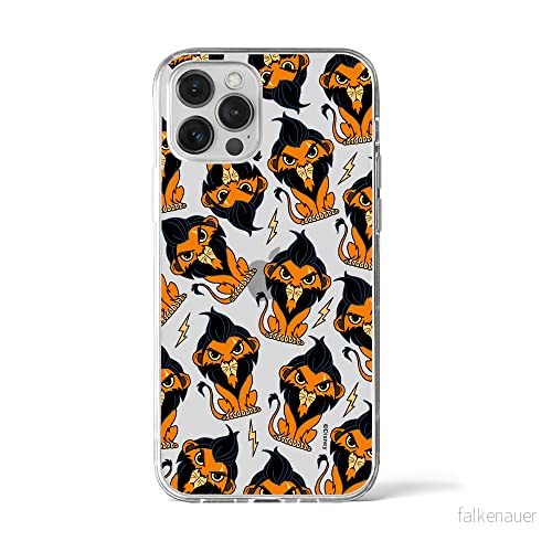 ERT GROUP mobiltelefonfodral för Iphone 12 PRO MAX originalt och officiellt licensierat Disney mönster Scar 002 optimalt anpassad till formen på mobiltelefonen, gedeeltelijk transparant 5905131436061