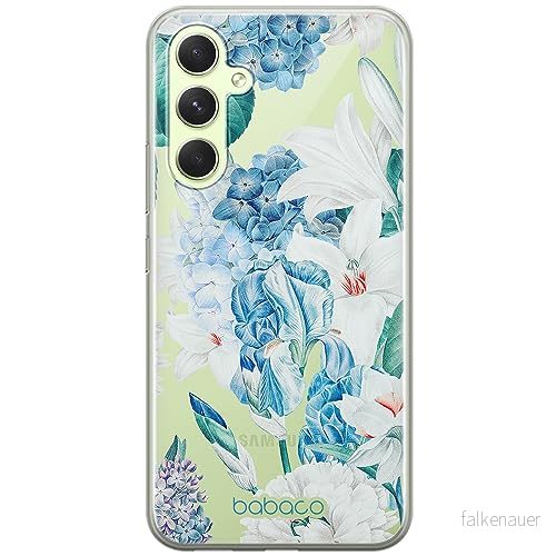 ERT GROUP mobiltelefonfodral för Samsung A54 5G originalt och officiellt licensierat Babaco mönster Flowers 026 optimalt anpassad till formen på mobiltelefonen, gedeeltelijk transparant 5905511809102