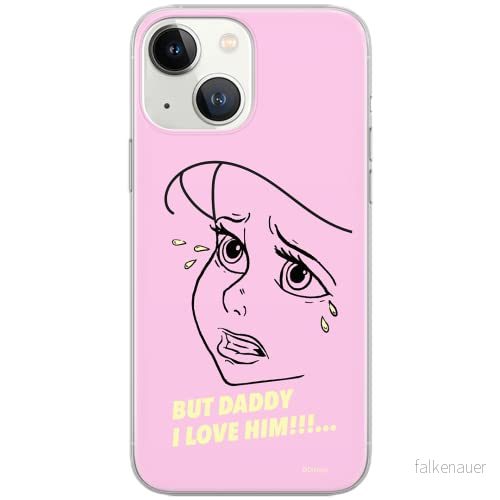 ERT GROUP mobiltelefonfodral för Iphone 13 MINI originalt och officiellt licensierat Disney mönster Ariel 007 Vit optimalt anpassad till formen på mobiltelefonen, fodral tillverkad av TPU plast 5903932878653