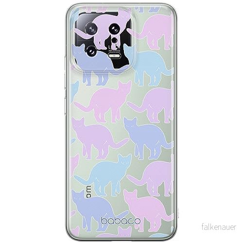 ERT GROUP mobiltelefonfodral för Xiaomi 13 originalt och officiellt licensierat Babaco mönster Cats 011 optimalt anpassad till formen på mobiltelefonen, gedeeltelijk transparant 5905511907563