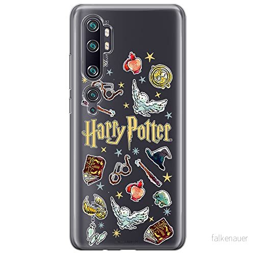 ERT GROUP mobiltelefonfodral för Xiaomi MI NOTE 10 / PRO originalt och officiellt licensierat Harry Potter mönster 226 anpassad till formen på mobiltelefonen, gedeeltelijk transparant 5905131667014