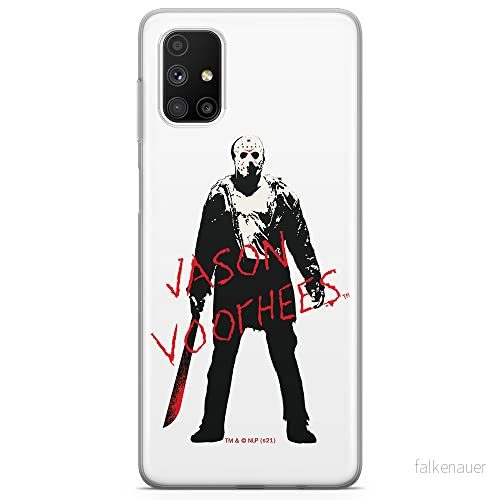 ERT GROUP mobiltelefonfodral för Samsung M51 originalt och officiellt licensierat Horror mönster Friday the 13th 017 optimalt anpassad till formen på mobiltelefonen, fodral tillverkad av TPU plast 5905511119331