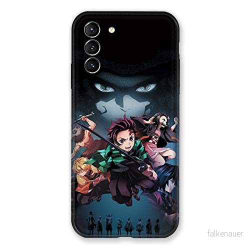 Fodral för Samsung Galaxy S21 Plus Manga Demon Slayer svart 3614848041094