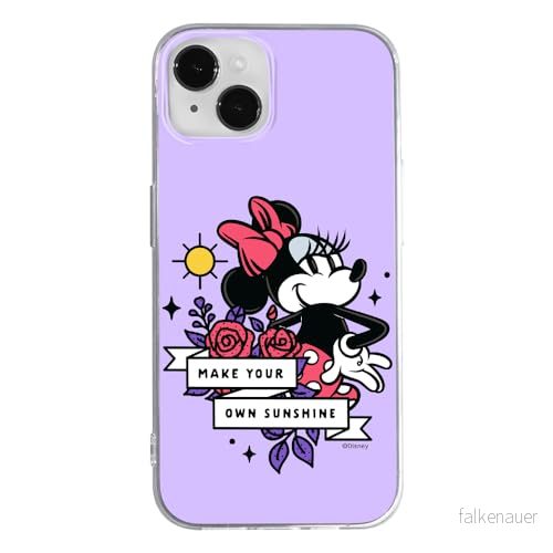 ERT GROUP mobiltelefonfodral för Iphone 14 PLUS originalt och officiellt licensierat Disney mönster Minnie 073 optimalt anpassad till formen på mobiltelefonen, fodral tillverkad av TPU plast 5905795025618