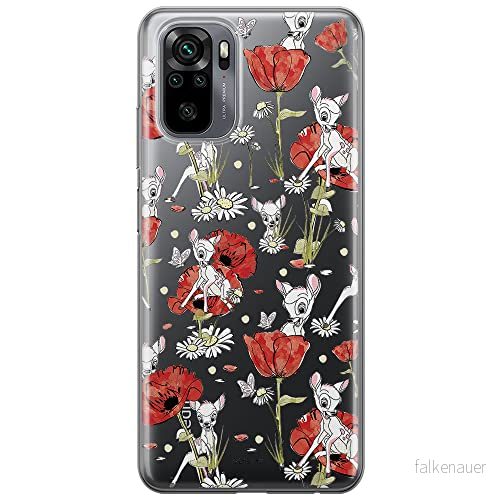 ERT GROUP mobiltelefonfodral för Xiaomi REDMI NOTE 10/ 10S originalt och officiellt licensierat Disney mönster Bambi 001 optimalt anpassad till formen på mobiltelefonen, gedeeltelijk transparant 5903537180366