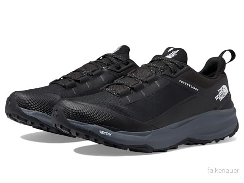 The NORTH FACE Vectiv Exploris Track and Field Shoe för män, Tnf svart vanadis grå, 44930 196247623574