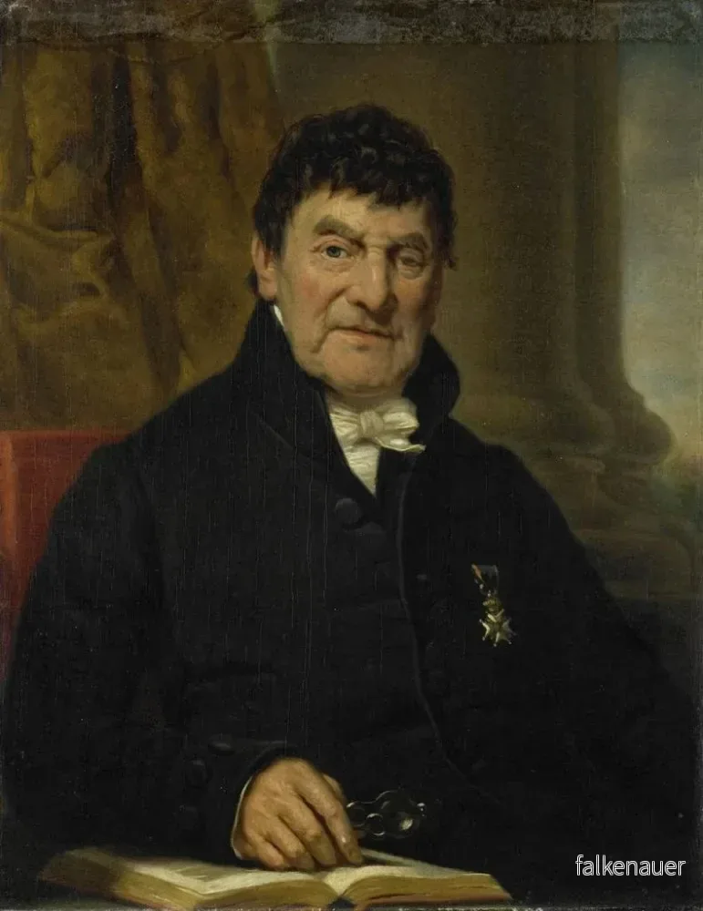 Målning Dr Cornelis Hendrik Roy - Jan Adam Kruseman | Konsttryck - Bild 2