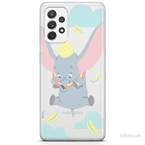 ERT GROUP mobiltelefonfodral för Samsung A53 5G originalt och officiellt licensierat Disney mönster Dumbo 014 optimalt anpassad till formen på mobiltelefonen, gedeeltelijk transparant 5904805509889