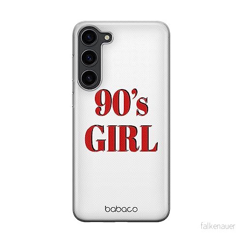 ERT GROUP mobiltelefonfodral för Samsung S23 PLUS originalt och officiellt licensierat Babaco mönster 90's Girl 001 optimalt anpassad till formen på mobiltelefonen, fodral tillverkad av TPU plast 5905511447779