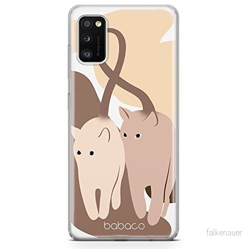 ERT GROUP mobiltelefonfodral för Samsung A41 originalt och officiellt licensierat Babaco mönster Cats 002 optimalt anpassad till formen på mobiltelefonen, fodral tillverkad av TPU plast 5905131085009