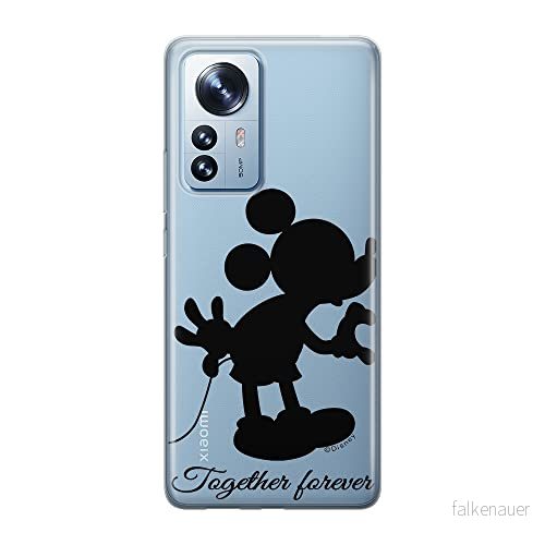 ERT GROUP mobiltelefonfodral för Xiaomi 12 PRO originalt och officiellt licensierat Disney mönster Mickey 005 optimalt anpassad till formen på mobiltelefonen, gedeeltelijk transparant 5905511519049