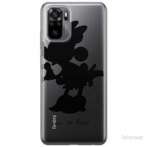 ERT GROUP mobiltelefonfodral för Xiaomi REDMI NOTE 10/ 10S originalt och officiellt licensierat Disney mönster Minnie 002 optimalt anpassad till formen på mobiltelefonen, gedeeltelijk transparant 5903537191683
