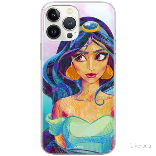 ERT GROUP mobiltelefonfodral för Apple Iphone 6/6S originalt och officiellt licensierat Disney mönster Jasmine 002 Vit optimalt anpassad till formen på mobiltelefonen, fodral tillverkad av TPU plast 5902980564150