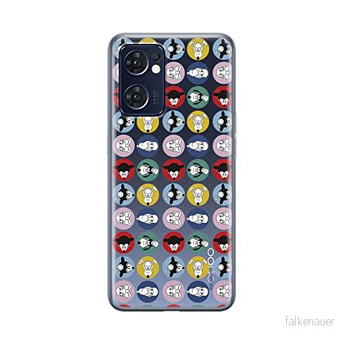 ERT GROUP mobiltelefonfodral för Oppo RENO 7 5G originalt och officiellt licensierat Disney mönster Mickey & Friends 002 optimalt anpassad till formen på mobiltelefonen, gedeeltelijk transparant 5905511306823
