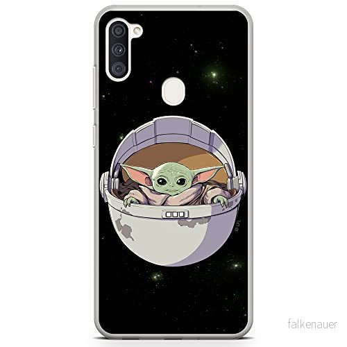 ERT GROUP mobiltelefonfodral för Samsung A03S originalt och officiellt licensierat Star Wars mönster Baby Yoda 026 optimalt anpassad till formen på mobiltelefonen, fodral tillverkad av TPU plast 5904805087141