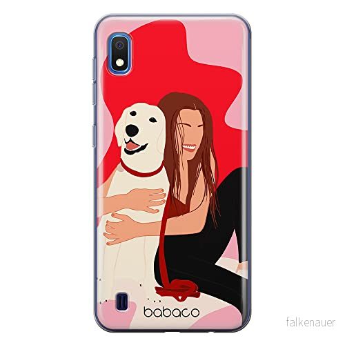 ERT GROUP mobiltelefonfodral för Samsung A10 originalt och officiellt licensierat Babaco mönster Dogs 006 Vit optimalt anpassad till formen på mobiltelefonen, fodral tillverkad av TPU plast 5905131002136