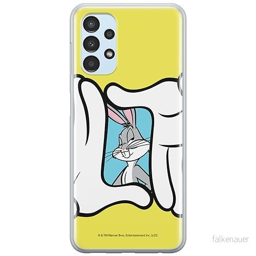 ERT GROUP mobiltelefonfodral för Samsung A13 4G originalt och officiellt licensierat Looney Tunes mönster Bugs 025 optimalt anpassad till formen på mobiltelefonen, fodral tillverkad av TPU plast 5905795091996