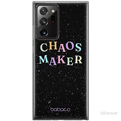ERT GROUP mobiltelefonfodral för Samsung GALAXY NOTE 20 ULTRA originalt och officiellt licensierat Babaco mönster Chaos maker 002 anpassad till formen på mobiltelefonen, fodral tillverkad av TPU plast 5903932912555