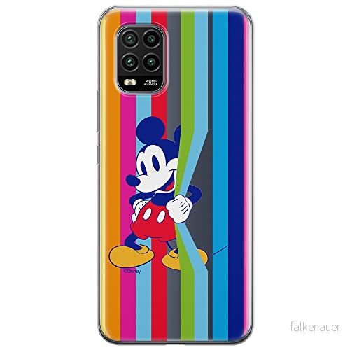 ERT GROUP mobiltelefonfodral för Xiaomi MI 10 LITE originalt och officiellt licensierat Disney mönster Mickey 026 optimalt anpassad till formen på mobiltelefonen, gedeeltelijk transparant 5903537144146
