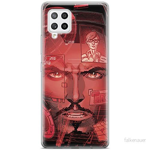 ERT GROUP mobiltelefonfodral för Samsung A42 5G originalt och officiellt licensierat Marvel mönster Iron Man 016 optimalt anpassad till formen på mobiltelefonen, fodral tillverkad av TPU plast 5903040253106