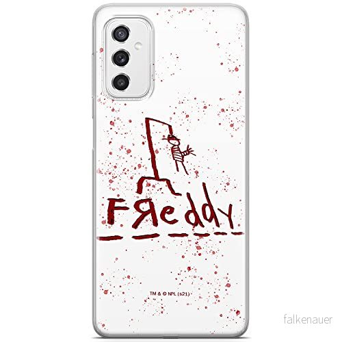 ERT GROUP mobiltelefonfodral för Samsung M52 5G originalt och officiellt licensierat Horror mönster Nightmare of Elm Street 009 anpassad till formen på mobiltelefonen, fodral tillverkad av TPU plast 5905511091804