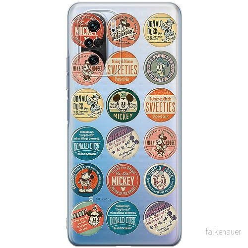 ERT GROUP mobiltelefonfodral för Xiaomi MI 11i/ REDMI K40/K40 PRO/POCO F3/ F3 PRO originalt och officiellt licensierat Disney mönster Mickey & Friends 003, gedeeltelijk transparant 5905511878559