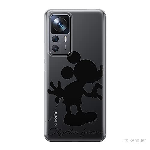 ERT GROUP mobiltelefonfodral för Xiaomi 12T/12T pro/K50 Ultra originalt och officiellt licensierat Disney mönster Mickey 005 optimalt anpassad till formen på mobiltelefonen, gedeeltelijk transparant 5905511576943