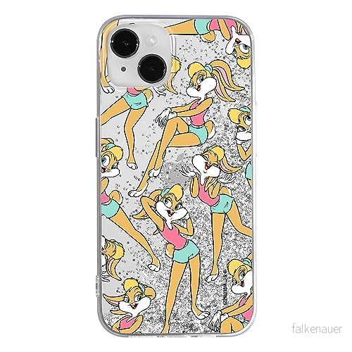 ERT GROUP mobiltelefonfodral för Apple Iphone 14 originalt och officiellt licensierat Looney Tunes mönster Lola 003 optimalt anpassad till formen på mobiltelefonen, med glitter overflow effekt 5905511638115
