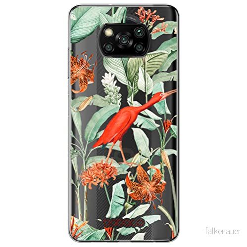 ERT GROUP mobiltelefonfodral för Xiaomi POCOPHONE X3 originalt och officiellt licensierat Babaco mönster Flowers 049 optimalt anpassad till formen på mobiltelefonen, gedeeltelijk transparant 5905131343246