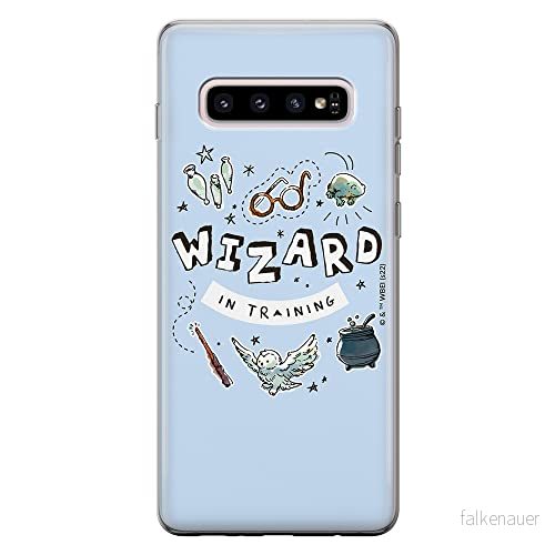 ERT GROUP mobiltelefonfodral för Samsung S10 PLUS originalt och officiellt licensierat Harry Potter mönster 242 optimalt anpassad till formen på mobiltelefonen, fodral tillverkad av TPU plast 5905131626127