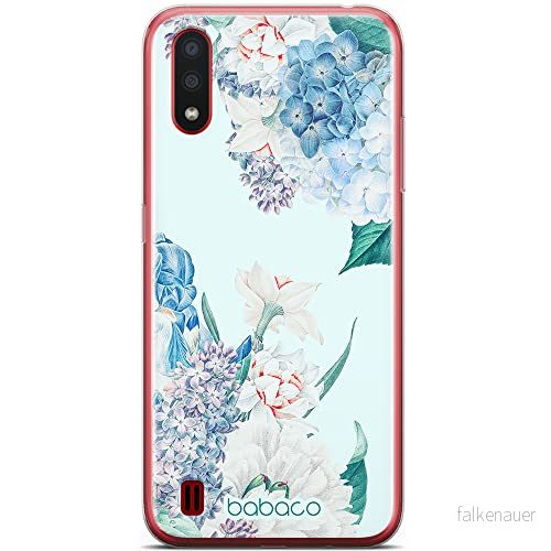 ERT GROUP mobiltelefonfodral för Samsung A01 originalt och officiellt licensierat Babaco mönster Flowers 027 optimalt anpassad till formen på mobiltelefonen, fodral tillverkad av TPU plast 5905131266019