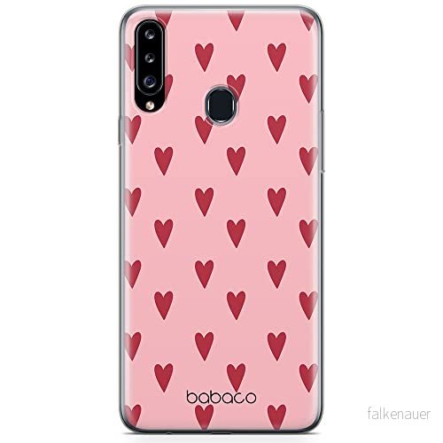 ERT GROUP mobiltelefonfodral för Samsung A20S originalt och officiellt licensierat Babaco mönster Hearts 004 optimalt anpassad till formen på mobiltelefonen, fodral tillverkad av TPU plast 5904805016066