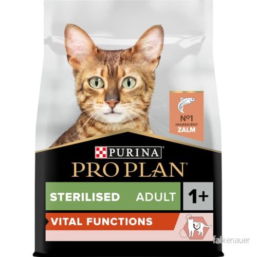 Purina Pro Plan Sterilised Vital Functions Adult 1+ kroketter katter med lax, 6 pack à 1,5 kg 7613036517379