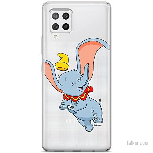ERT GROUP mobiltelefonfodral för Samsung A42 5G originalt och officiellt licensierat Disney mönster Dumbo 015 optimalt anpassad till formen på mobiltelefonen, gedeeltelijk transparant 5905131183835