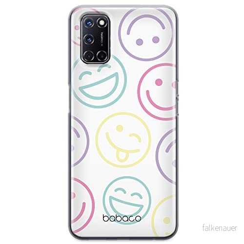 ERT GROUP mobiltelefonfodral för Oppo A92/ A72/ A52 originalt och officiellt licensierat Babaco mönster Positive vibes 002 optimalt anpassad till formen på mobiltelefonen, gedeeltelijk transparant 5903932965537