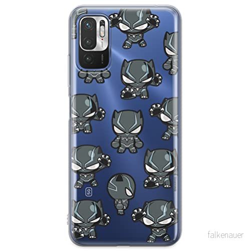 ERT GROUP mobiel telefoonhoesje voor Xiaomi REDMI NOTE 10 5G / POCO M3 PRO origineel en officieel erkend Marvel patroon Black Panther 016, gedeeltelijk bedrukt 5904805228490