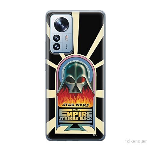 ERT GROUP mobiltelefonfodral för Xiaomi 12 / 12X originalt och officiellt licensierat Star Wars mönster Darth Vader 027 optimalt anpassad till formen på mobiltelefonen, fodral tillverkad av TPU plast 5905511478506
