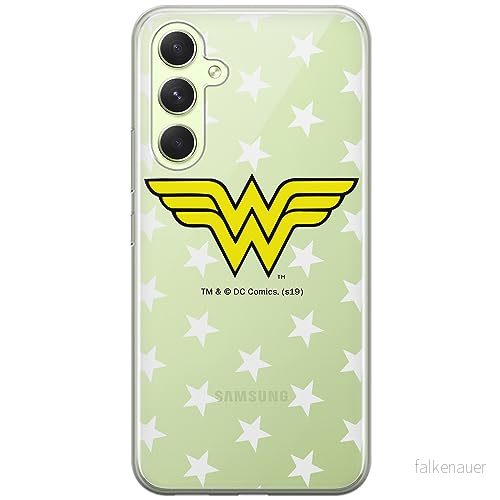 ERT GROUP mobiltelefonfodral för Samsung A54 5G originalt och officiellt licensierat DC mönster Wonder Woman 006 optimalt anpassad till formen på mobiltelefonen, gedeeltelijk transparant 5905511796150