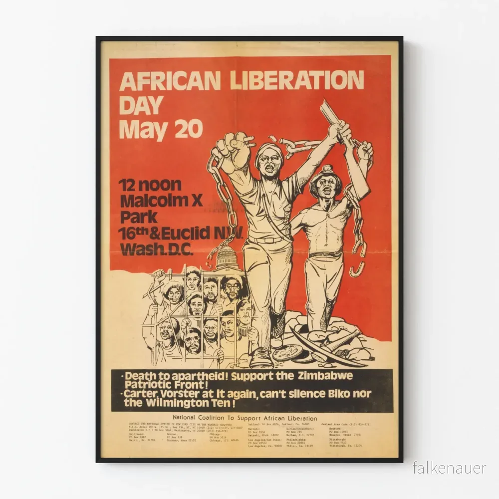 Afrikansk befrielsedag - Poster för väggdekoration