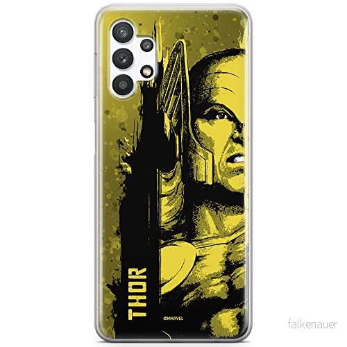ERT GROUP mobiltelefonfodral för Samsung A32 5G originalt och officiellt licensierat Marvel mönster Thor 001 optimalt anpassad till formen på mobiltelefonen, fodral tillverkad av TPU plast 5903040056950