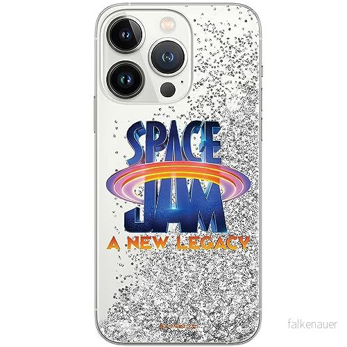 ERT GROUP mobiltelefonfodral för Apple Iphone 13 PRO originalt och officiellt licensierat Looney Tunes mönster Space Jam 001, med glitter overflow effekt 5905511015725