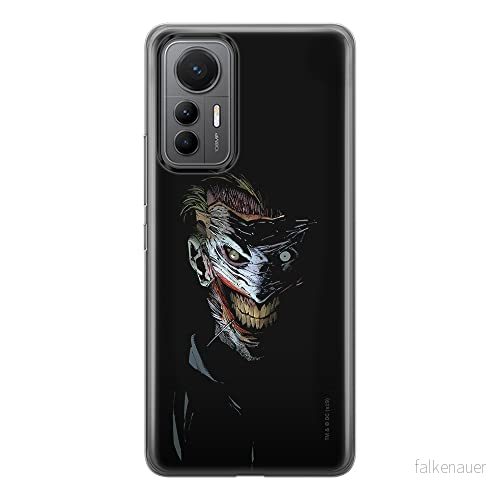 ERT GROUP mobiltelefonfodral för Xiaomi 12 LITE originalt och officiellt licensierat DC mönster Joker 011 optimalt anpassad till formen på mobiltelefonen, fodral tillverkad av TPU plast 5905511498177