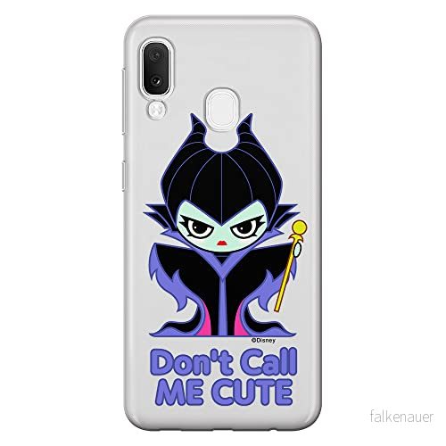 ERT GROUP mobiltelefonfodral för Samsung A20e originalt och officiellt licensierat Disney mönster Maleficent 003 optimalt anpassad till formen på mobiltelefonen, gedeeltelijk transparant 5905131479013