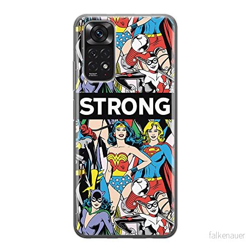 ERT GROUP mobiltelefonfodral för Xiaomi REDMI NOTE 11S 4G / 11 originalt och officiellt licensierat DC mönster Super Girls 003, fodral tillverkad av TPU plast 5905511554989