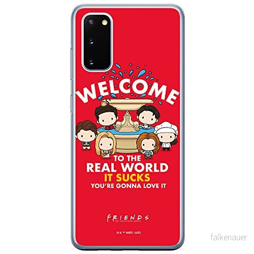 ERT GROUP mobiltelefonfodral för Samsung S20 / S11E originalt och officiellt licensierat Friends mönster 005 Vit optimalt anpassad till formen på mobiltelefonen, fodral tillverkad av TPU plast 5903932264401